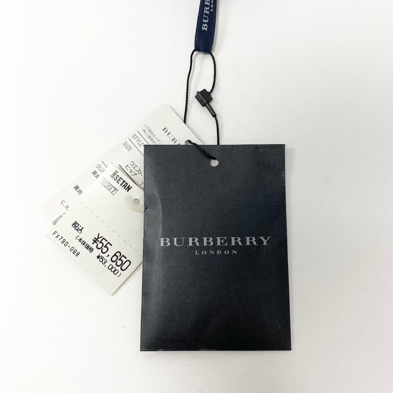 80e12 BURBERRY LONDON バーバリー ロンドン タックプリーツ チェックスカート サイズ46 グレー 大きいサイズ レディースt18r