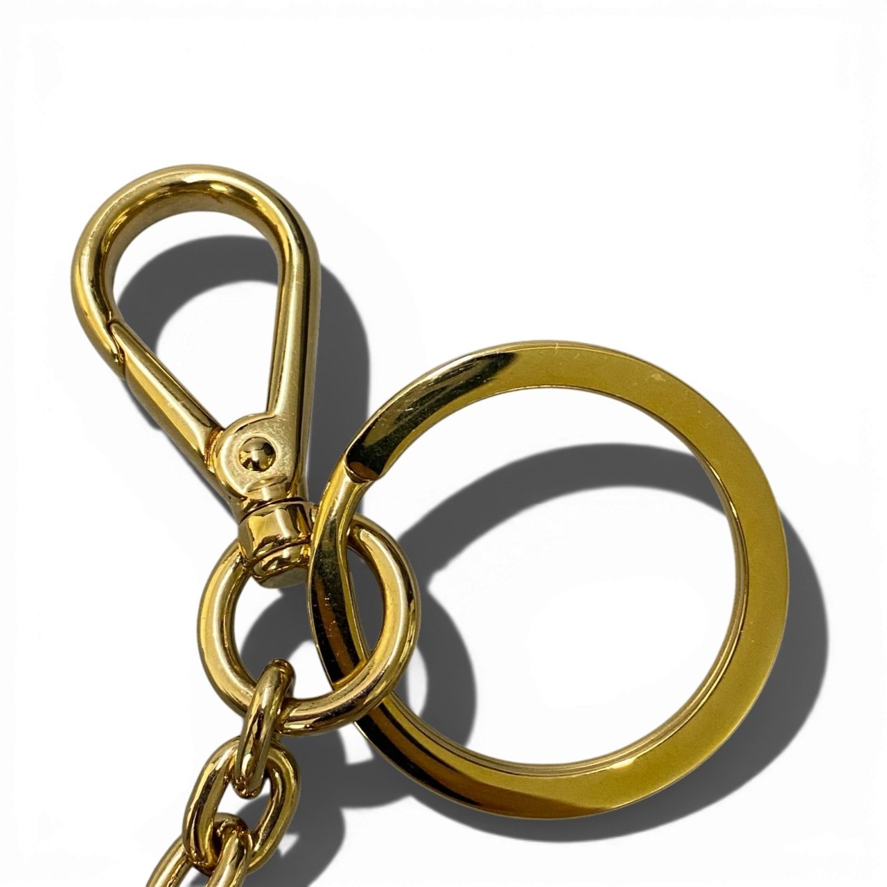 b20 MIU MIU ミュウミュウ キーリング メタルチャーム ピンク レディース 小物 アクセサリーta1