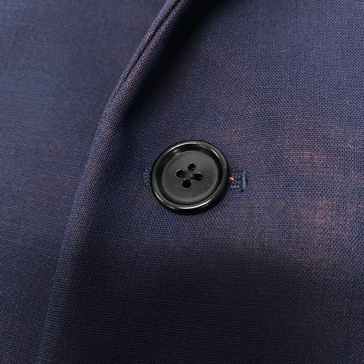 54e13 Dior Homme ディオールオム 16SS テーラードジャケット  2Bジャケット 663C277F3591 48サイズ ネイビー オレンジ ウール100％ メンズ 男性用k02i