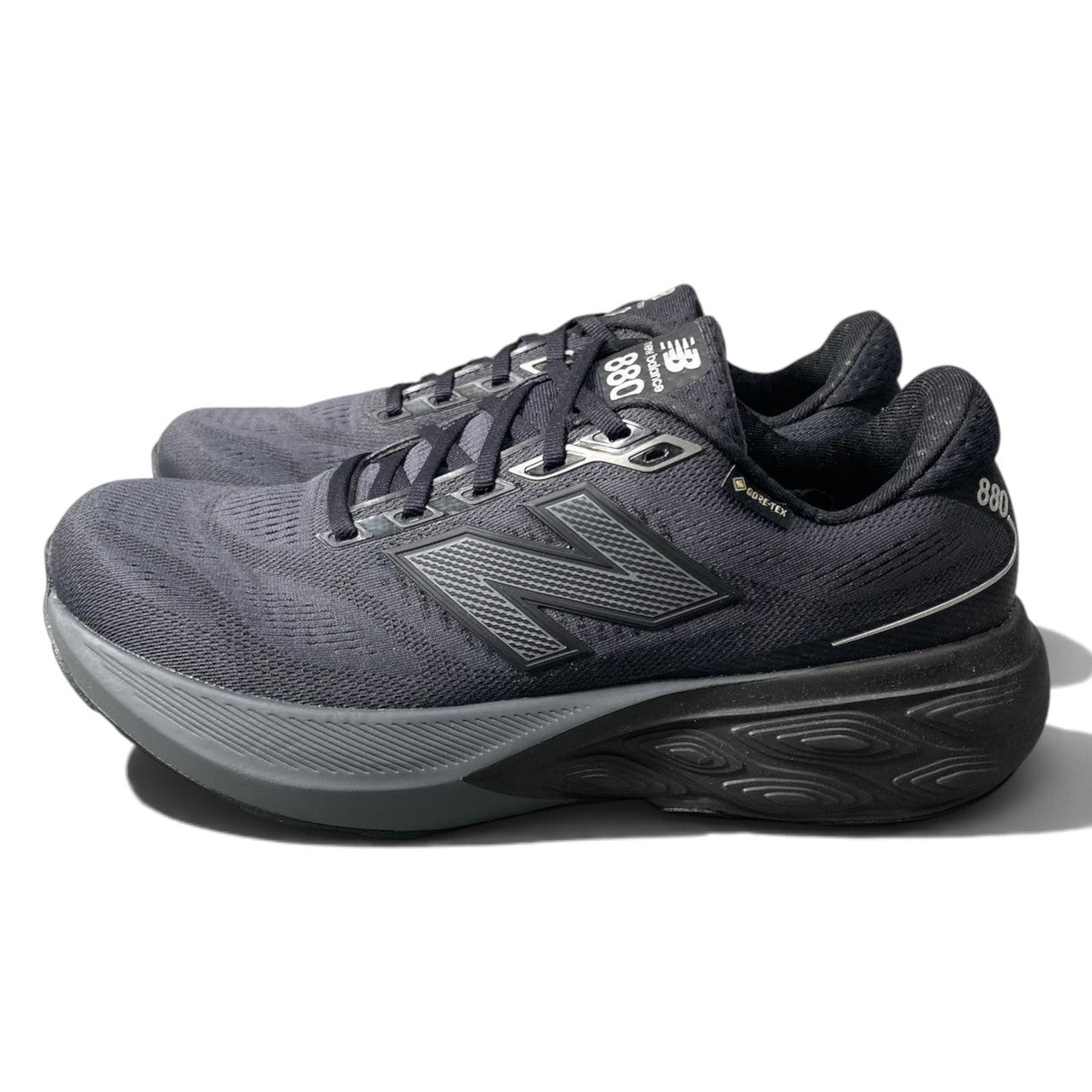 3h20【新品保管品】New Balance ニューバランス Fresh Foam X880 v15 GORE-TEX スニーカー シューズ M880GB15 26.5cm ブラック メンズ 男性用t18r