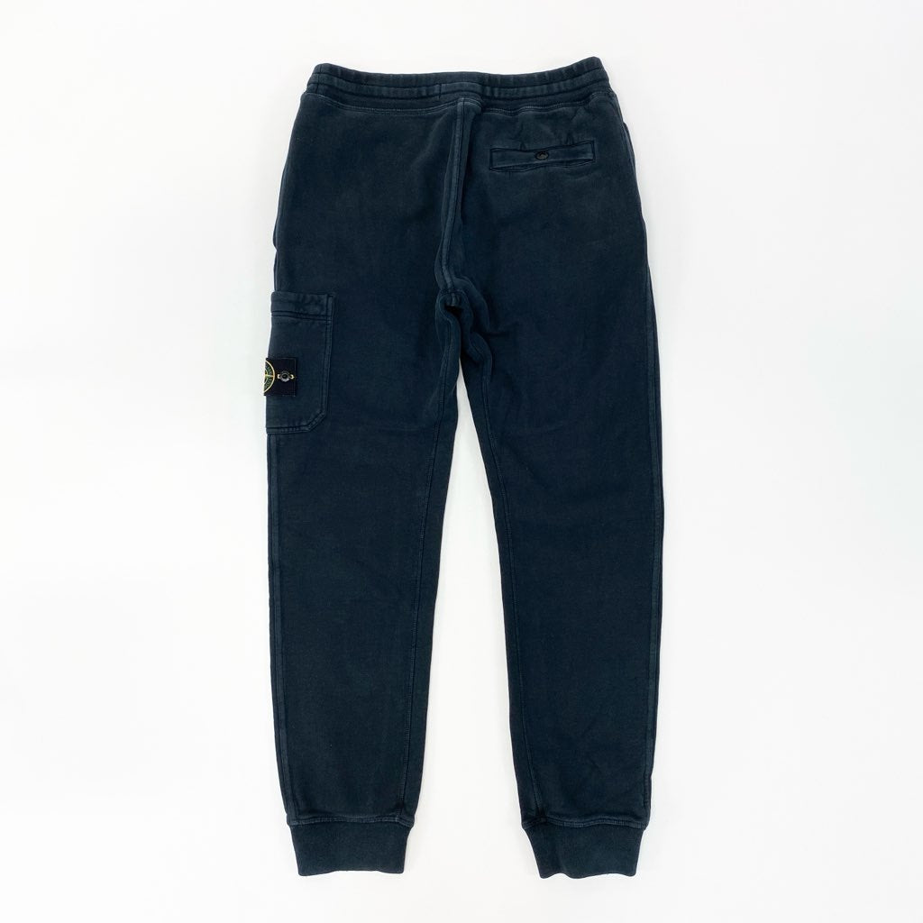 22l28 STONE ISLAND ストーンアイランド ロゴパッチスウェットコットンパンツ カーゴスウェットパンツ ボトム Mサイズ ダークグレー メンズo07t