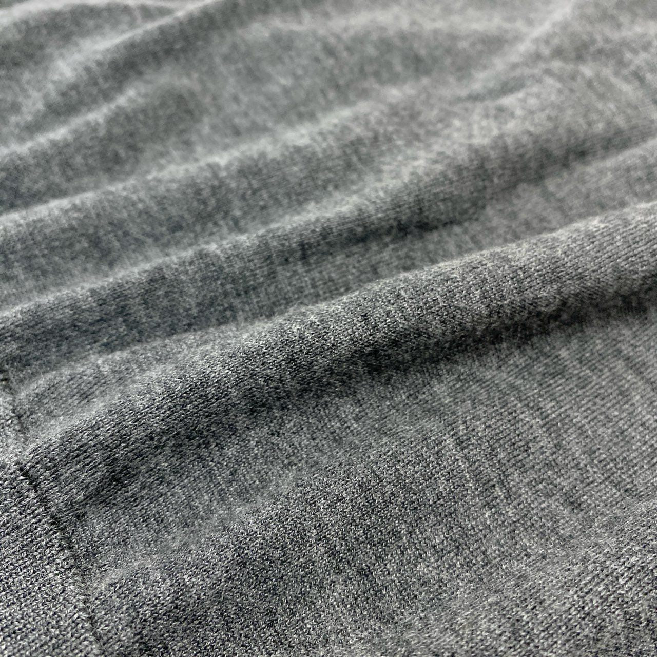 34i18 《美品》 Ermenegildo Zegna エルメネジルドゼニア Vネックニット セーター トップス CASHSETA LIGHT 46 グレー カシミヤシルク メンズu02t