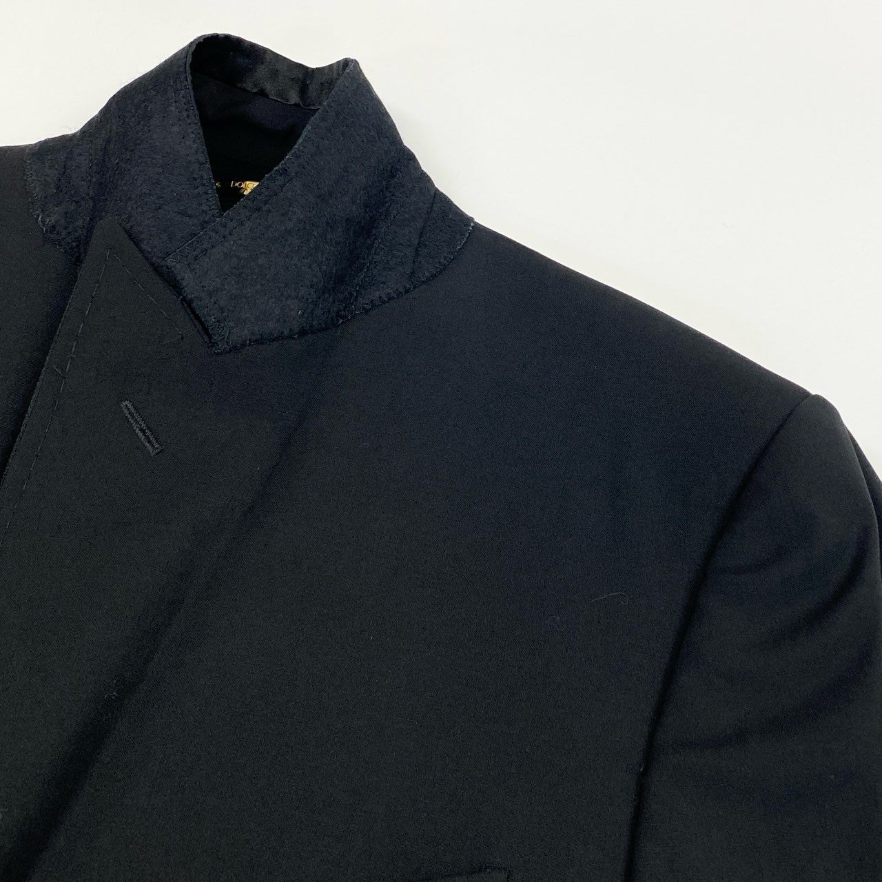 65a14　DOLCE & GABBANA ドルチェアンドガッパーナ セットアップスーツ フォーマル シングル 1B  サイズ46  ブラックo07t