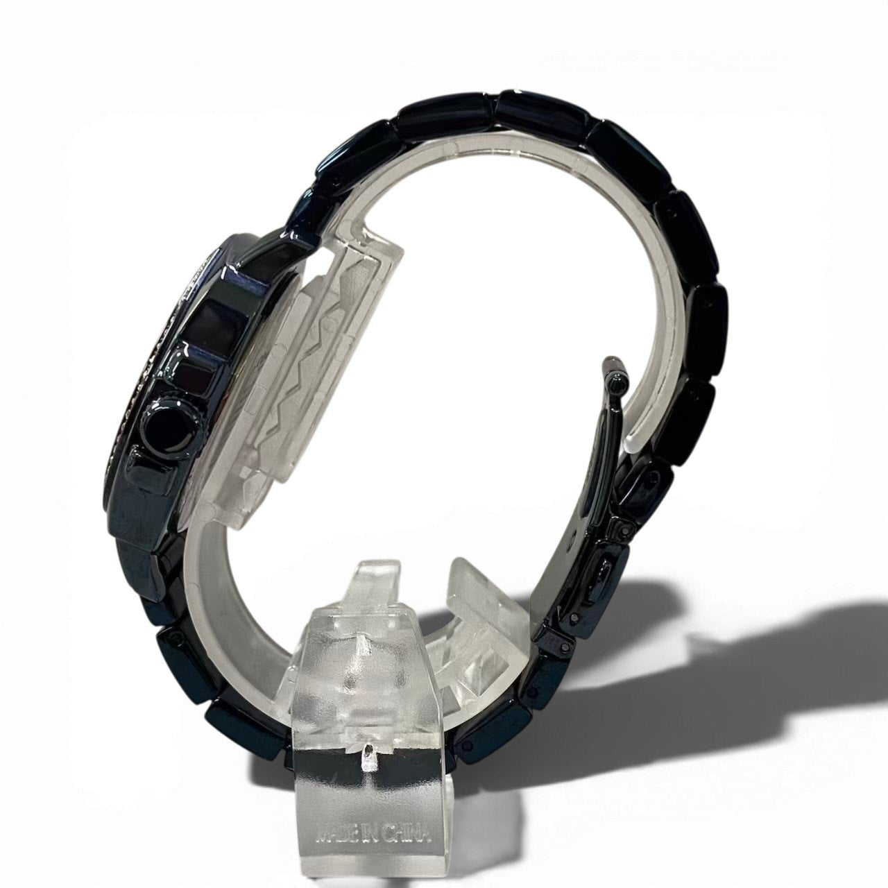 c23 《稼働品》 COACH コーチ BOYFRIEND ボーイフレンド 腕時計 34mm メタリックブルー レディース ウォッチt18r
