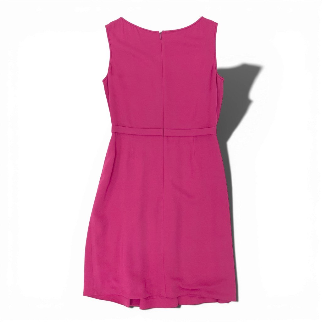 3a8 GIAMBATTISTA VALLI ジャンバティスタヴァり イタリア製 ノースリーブワンピース ドレス Dress 42 Sサイズ ピンク レディースo07t