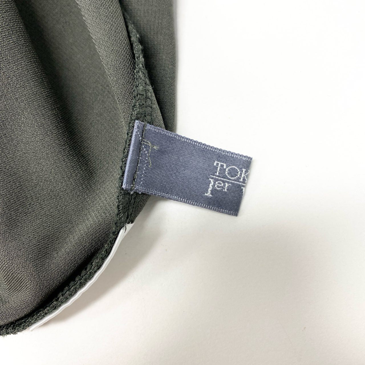 5c10 TOKUKO 1er VOL トクコプルミエヴォル フーデット ロングワンピース 長袖 花柄 ビッグプリント レース装飾 レディース 女性服 サイズ9 グレーu02t