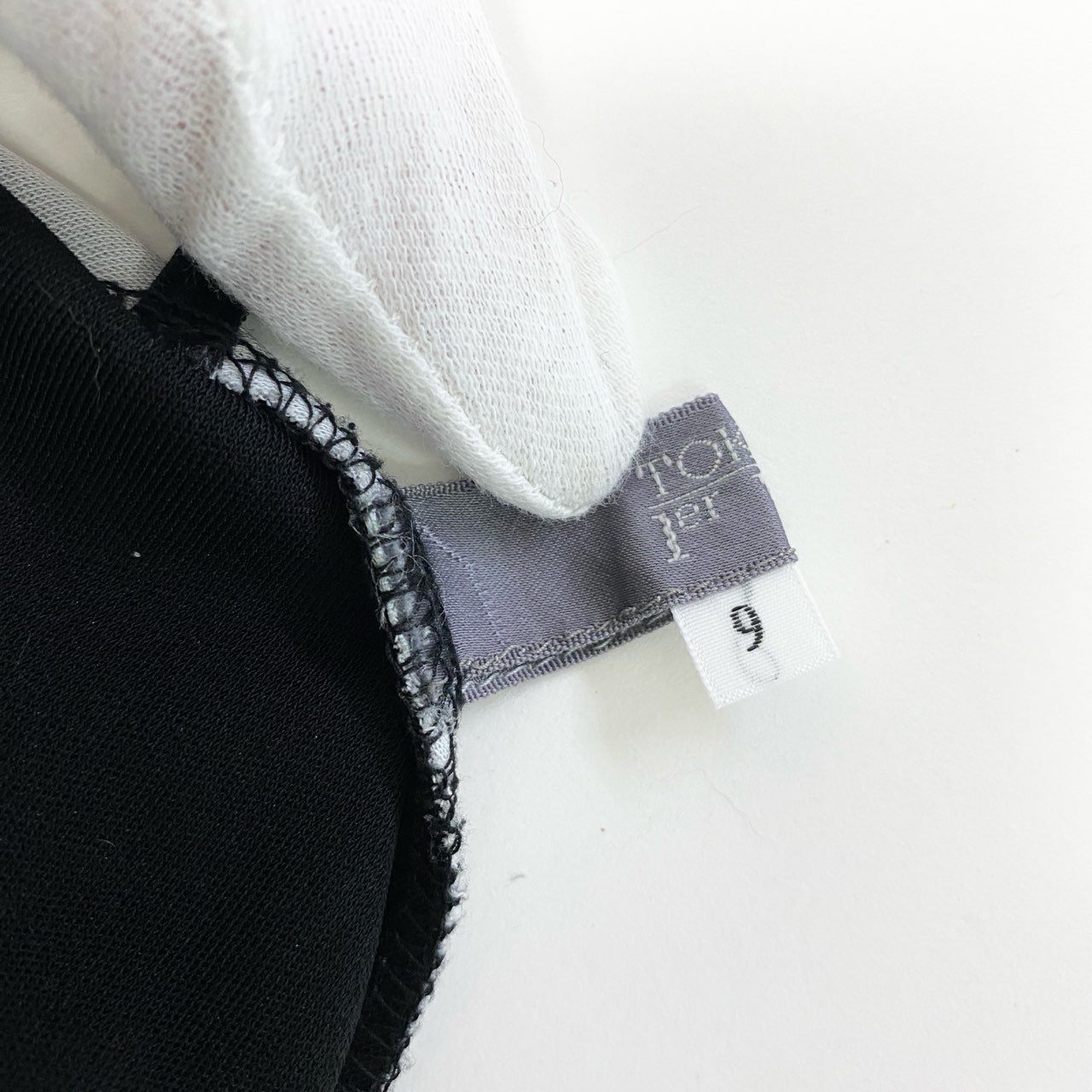 76a28 TOKUKO 1er VOL トクコプルミエヴォル チュニックワンピース ノースリーブ トップス 9 Mサイズ相当 ブラック レディースo07t