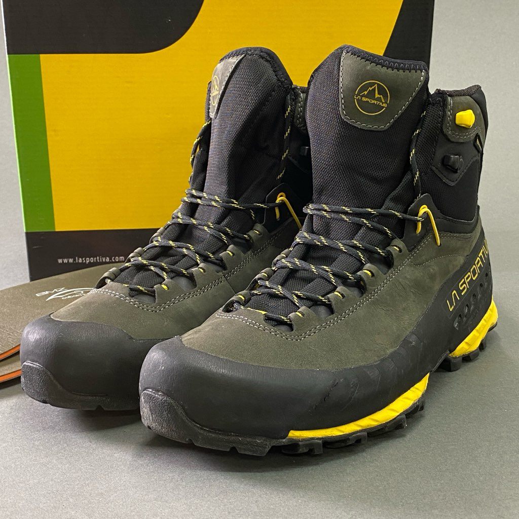 8f7 LA SPORTIVA スポルティーバ TX5 GTX カーボン マウンテンブーツ ハイキングブーツ サイズUSA10 1/2 カーキ メンズ 男性用 靴 アウトドア