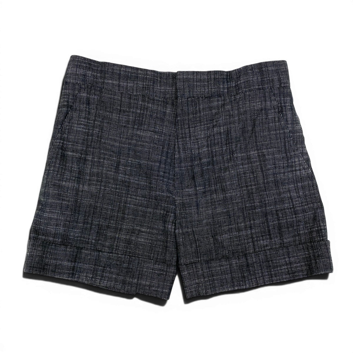 Eg23 【極美品】Christian Dior ショートパンツ コットンリネン イタリア製 021P10A3360 40サイズ ブラック系 レディース 女性用k02i