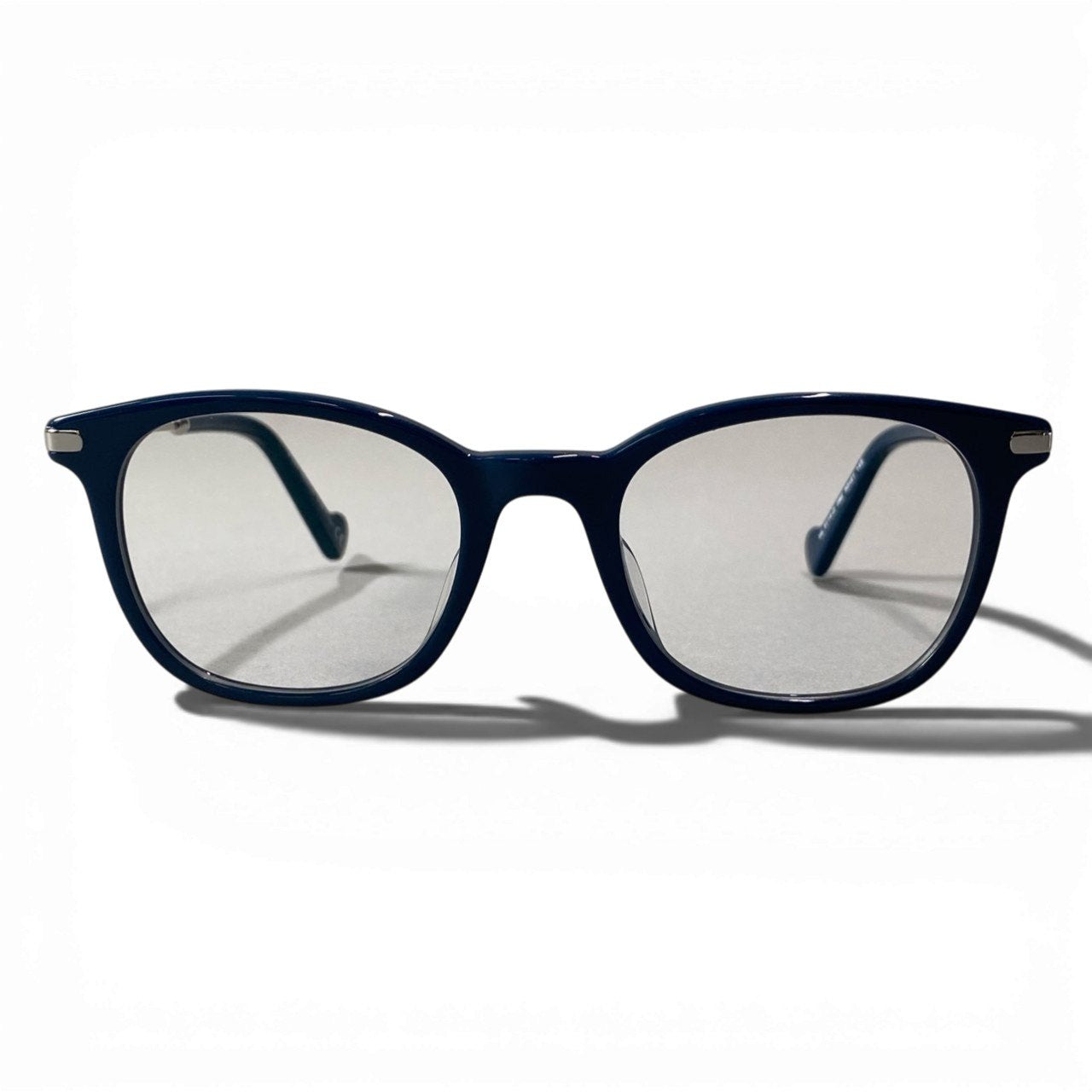 c17 MONCLER モンクレール ネイビー ML5114-D アイウェア メガネ メンズ イタリア製k02i