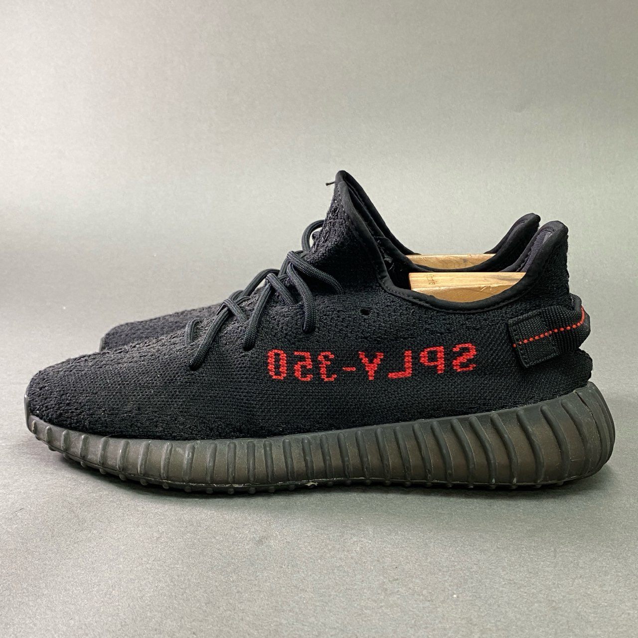 3k11 adidas アディダス YEEZY BOOST 350 V2 イージーブースト スニーカー CP9652 27cm ブラック シューズ  箱付き