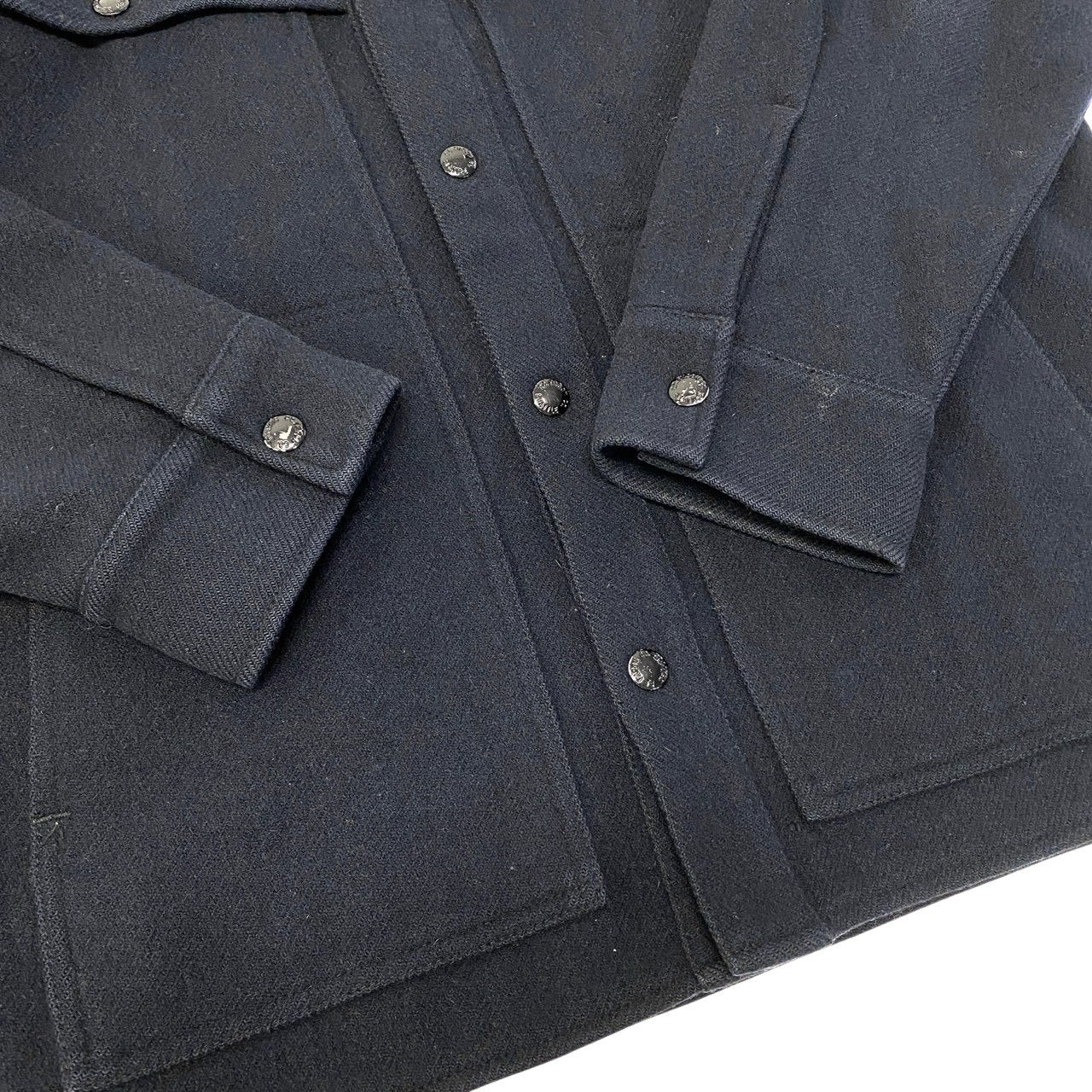 24c7 【USA製】FILSON フィルソン マッキーノジャケット マッキーノクルーザー サイズM ネイビー メンズ アウター アメカジk02i