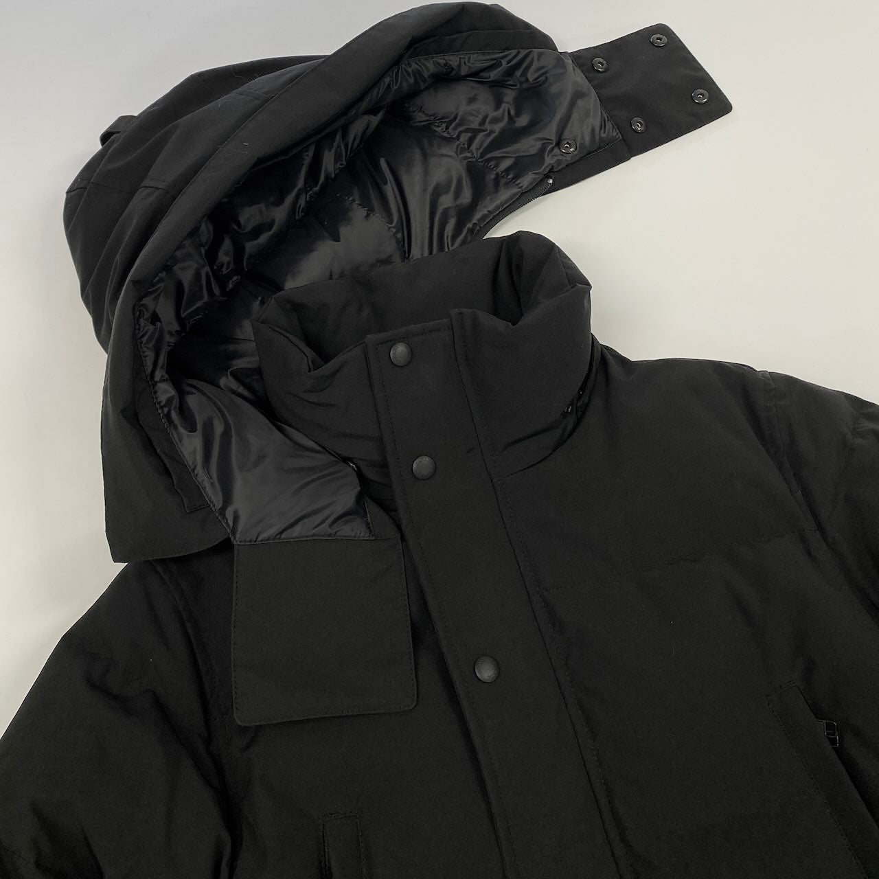 41e14 《美品》 CANADA GOOSE カナダグース ウィンダムパーカー ブラックレーベル 3808MB サイズS ブラック ダウンジャケット Black Labelt18r