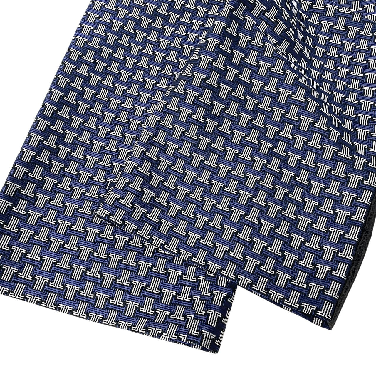 If8 【未使用タグ付】 LANVIN COLLECTION ランバンコレクション 定価16.5万円 セットアップ モノグラム ジャガーベスト ハーフパンツ サイズ36 ブルー レディース 女性用u02t