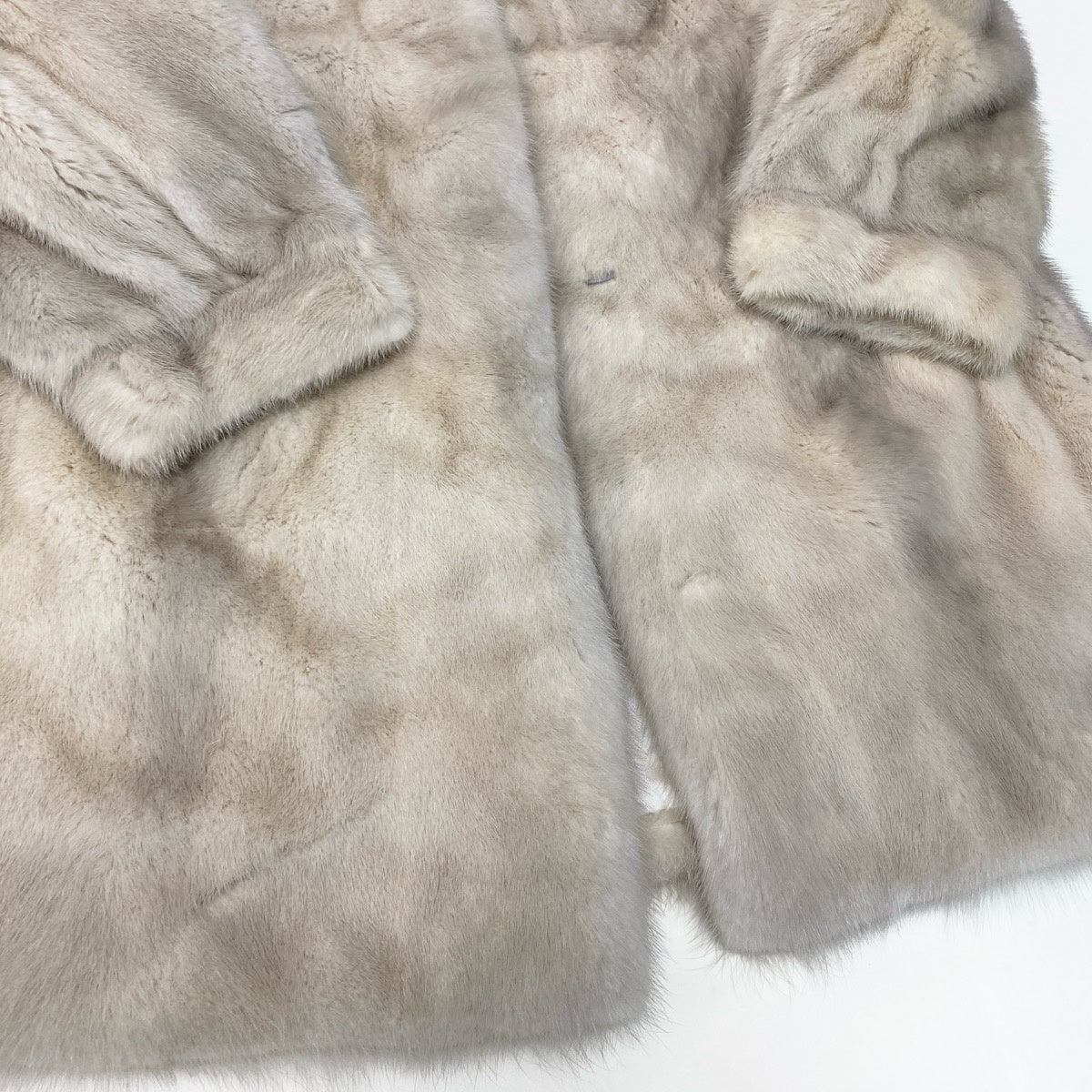 93i19 THE AMERICAN FUR AWARDS パールミンク ファーコート AMERICAN ULTRA F ホワイト 最高級本毛皮 Pearl Mink Fur Coatt18r