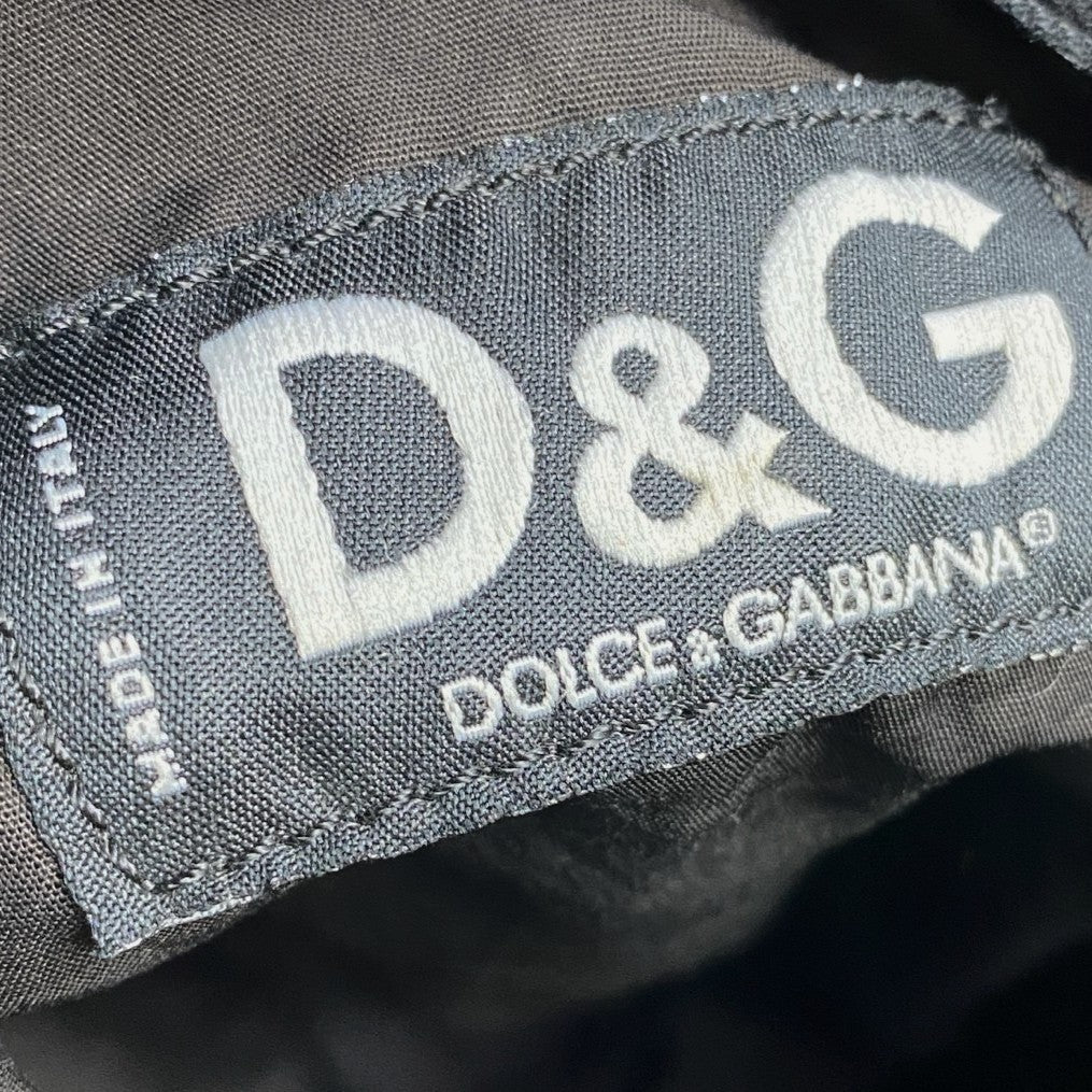 gk10 2000s D&G DOLCE&GABBANA parachute Gimmick backpack Bkack canvas パラシュート ギミック リュックk02i