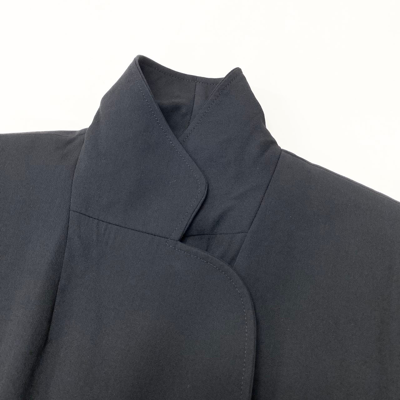 13f15 Christian Dior クリスチャンディオール CDボタン テーラージャケット ブレザー ダブルブレスト サイズ9 ブラック ウールu02t