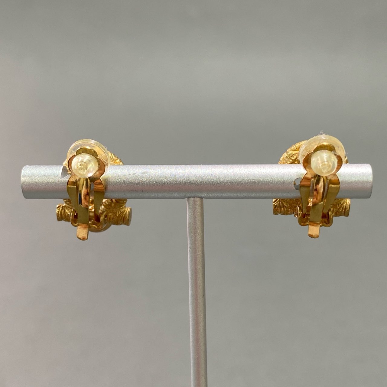 f4 Salvatore Ferragamo サルヴァトーレ フェラガモ ガンチーニ パール ゴールドイヤリング GOLD EARRING ピアス アクセサリー ジュエリー タグ付き