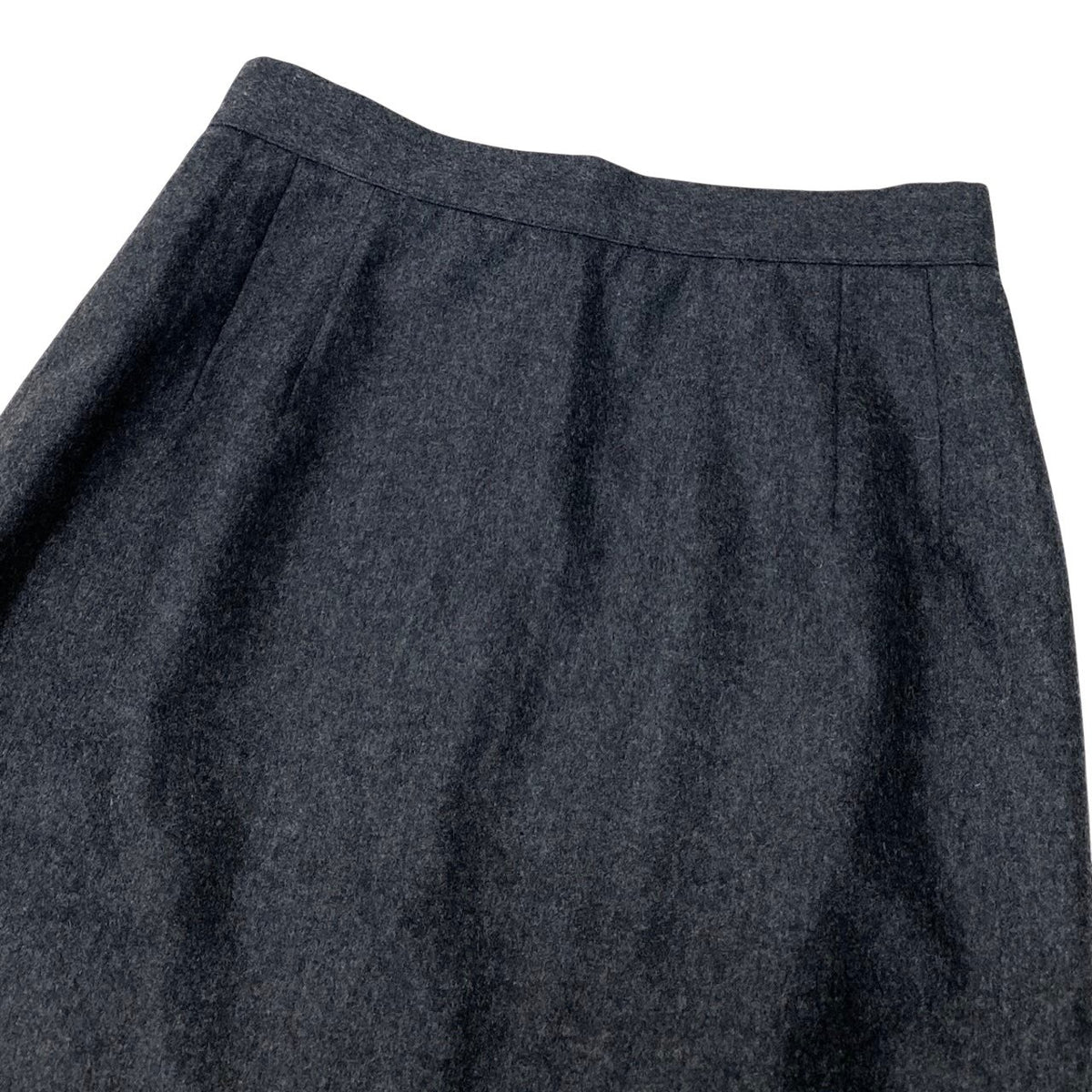 11i28 【美品】GUCCI グッチ 1998年 トムフォード期 ウールスカート タイトスカート 40サイズ グレー レディース 女性用u02t