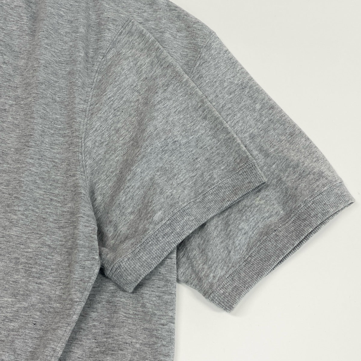 Me25 BRUNELLO CUCINELLI ブルネロクチネリ Vガゼット レイヤード 半袖Tシャツ カットソー サイズM  カーキ コットン100％ メンズ 紳士服k02i