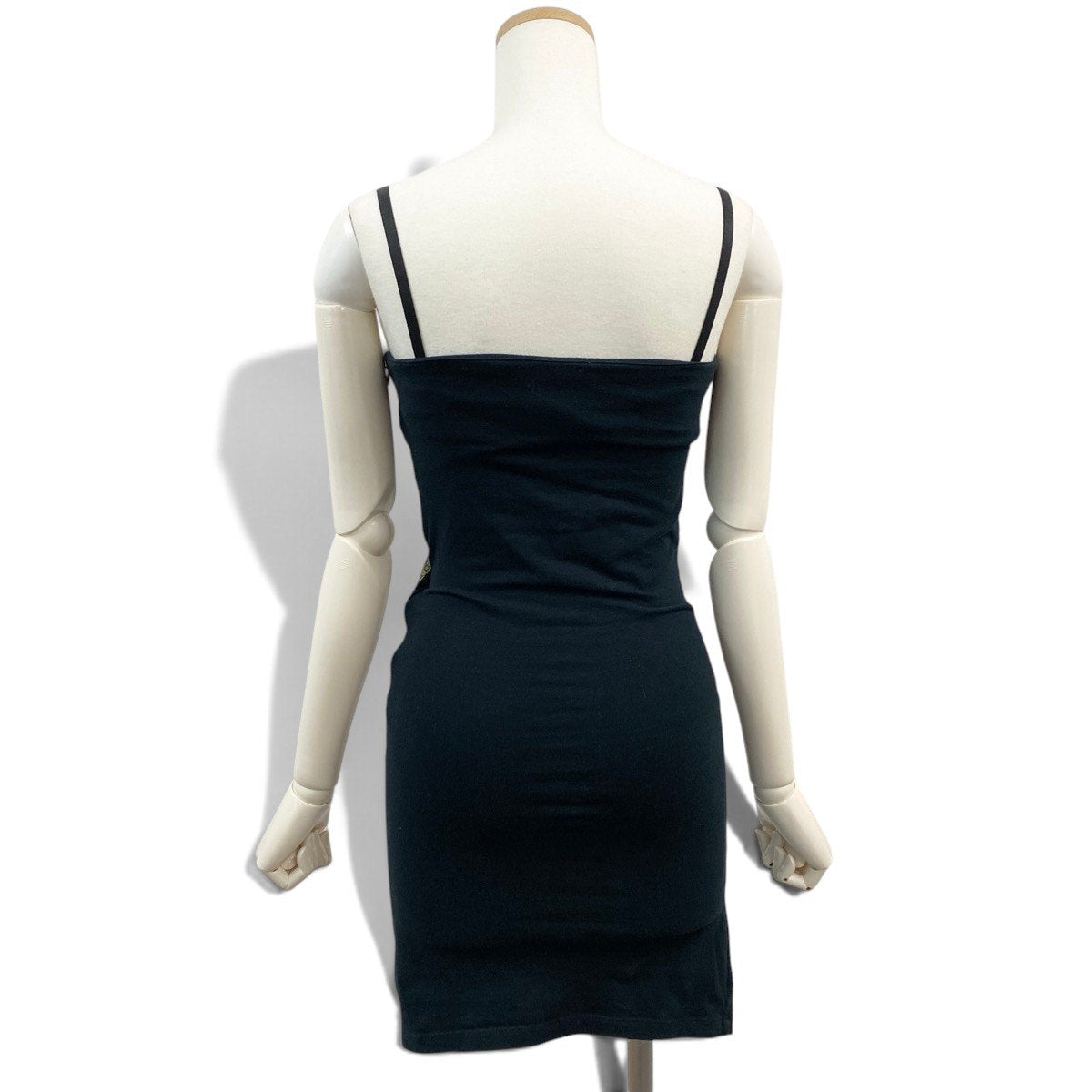 Ih10 DOLCE＆GABBAN ドルチェアンドガッバーナ ROMA ITALIA グラフィック ワンピース 2003年 安室奈美恵 PV着用 24 38 ブラック レディース 女性用u02t