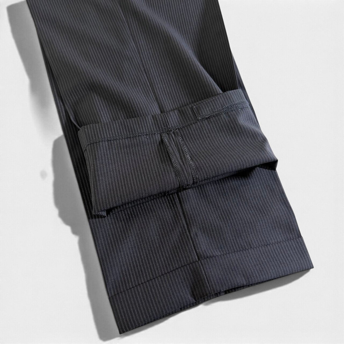 62j29 【美品】 ARMANI COLLEZIONI アルマーニコレツィオーネ GIORGIO セットアップスーツ シングル 2B ストライプ柄 サイズ50 ダークブラウン メンズ 紳士服u02t