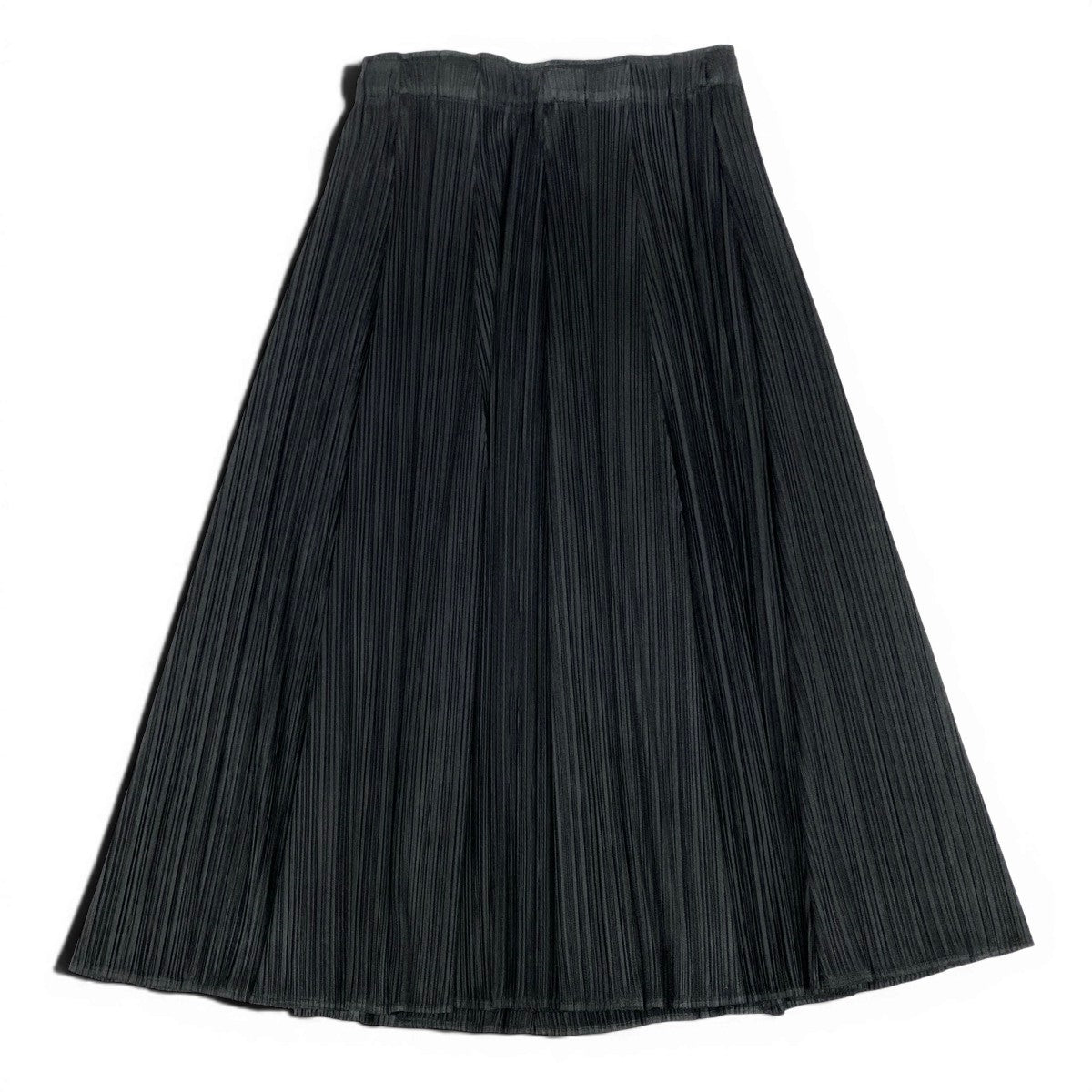 Ag10 【美品】 PLEATS PLEASE プリーツプリーズ ロングスカート プリーツ加工 PP01-JG103 サイズ3 ブラック ポリエステル100％ レディースta1