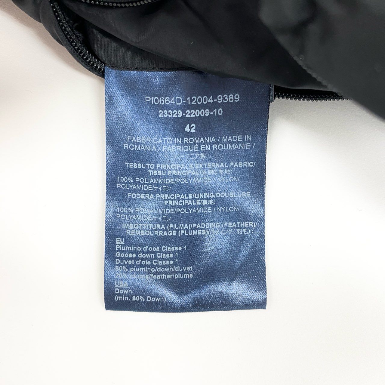 26i30 HERNO ヘルノ ダウンジャケット ダウンコート アウター ハイネック PI0664D-12004-9389 42サイズ ブラック レディースo07t