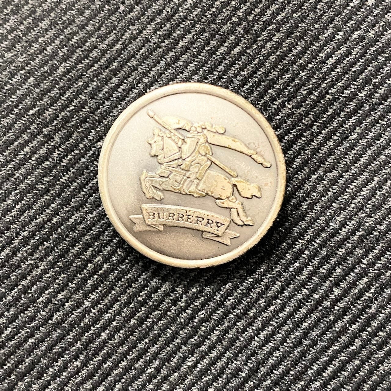 2c29 【美品】BURBERRY LONDON バーバリー ロンドン ダブルブレストテーラードジャケット ウールジャケット ブレザー AB6サイズ ダークグレー ウール100％ メンズ 男性用u02t