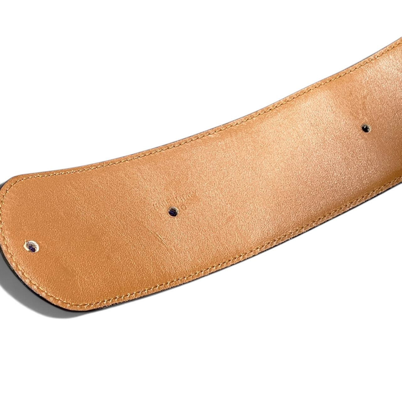 h29 CELINE セリーヌ サークルロゴ スエードレザー ベルト Vintage Circle Logo Suede Leather Belt Purplet18r