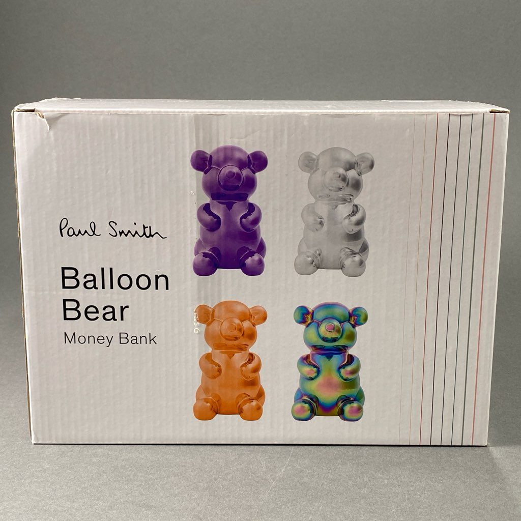 25f23 Paul Smith ポールスミス Balloon Bear Money Bank バルーンベア 貯金箱 オレンジ マネーバンク –  VALUE STOCK MALL