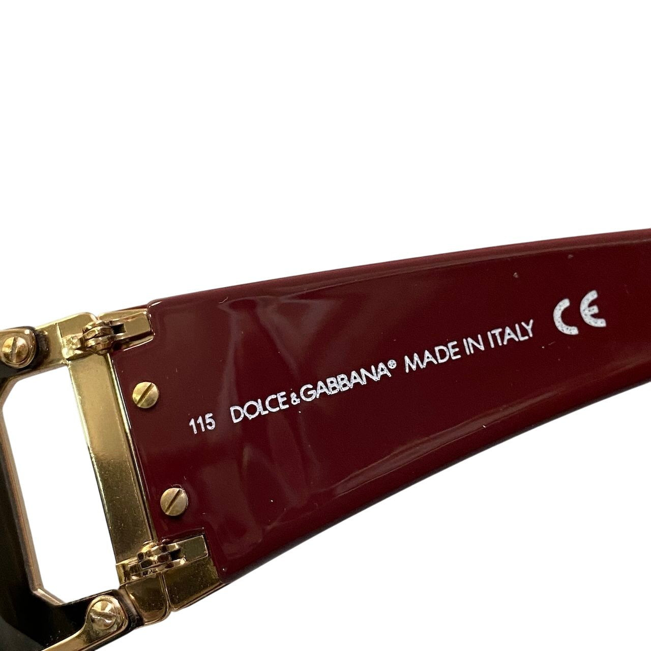 e13 DOLCE&GABBANA ドルチェアンドガッバーナ DG リムレスサングラス Rimless Sunglasses DG826S ブラック ボルドー アイウェア D&G ドルガバt18r