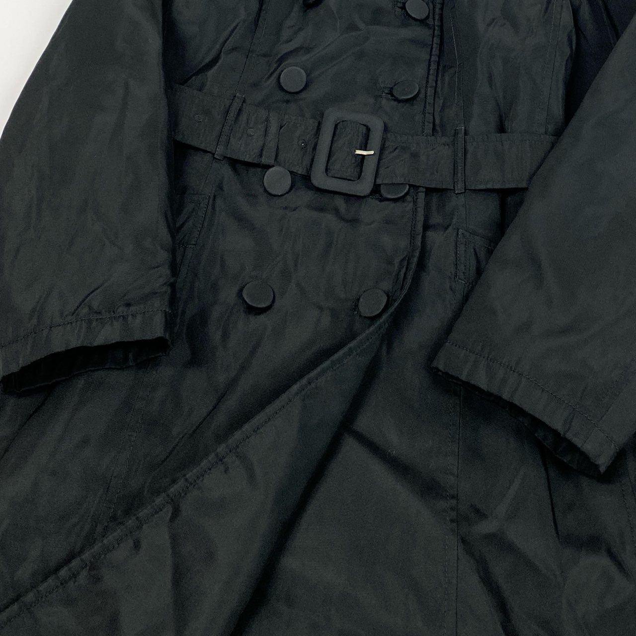 1L27 Vintage Prada ヴィンテージ プラダ Shearling Color シアリングカラー Pocono Trench Coat トレンチコート M レディース 女性用k02i