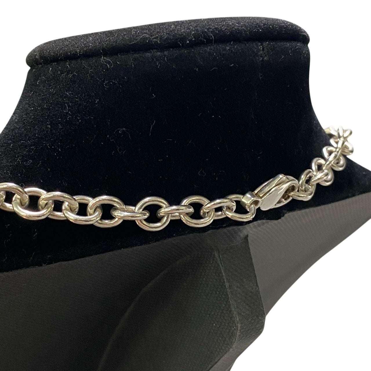 b16 TIFFANY＆Co. ティファニー 5連ハート ネックレス アクセサリー シルバー 925 レディースta1