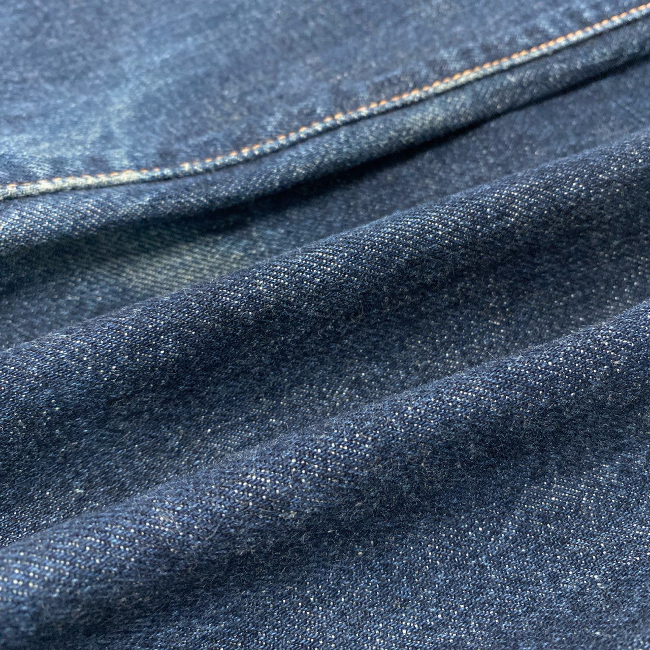 60c6 EVISU エヴィス No2 カモメ デニムパンツ サイズ30 インディゴ ブラック レッド ジーンズ DENIM PANTSt18r