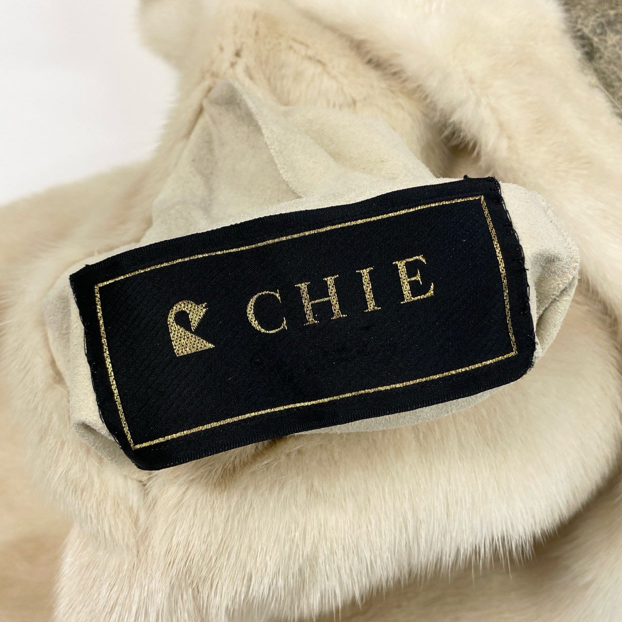 35k2《超希少》 リンクス × ミンク ロングコート 92cm ホワイト 最高級本毛皮 LYNX × MINK FUR リアルファーt18r