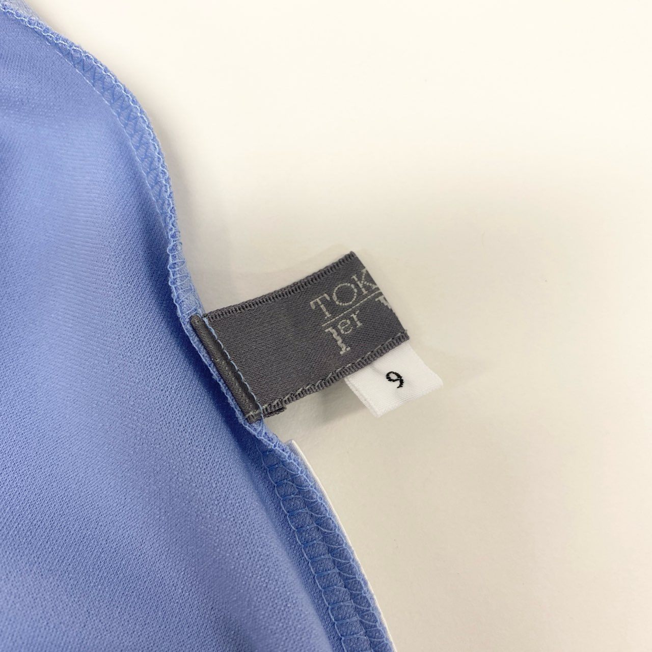 52k23《美品》 TOKUKO 1er VOL トクコプルミエヴォル ロングスリーブジャケット フリル カーディガン チュニック丈 レディース 女性用 9  パープル系u02t