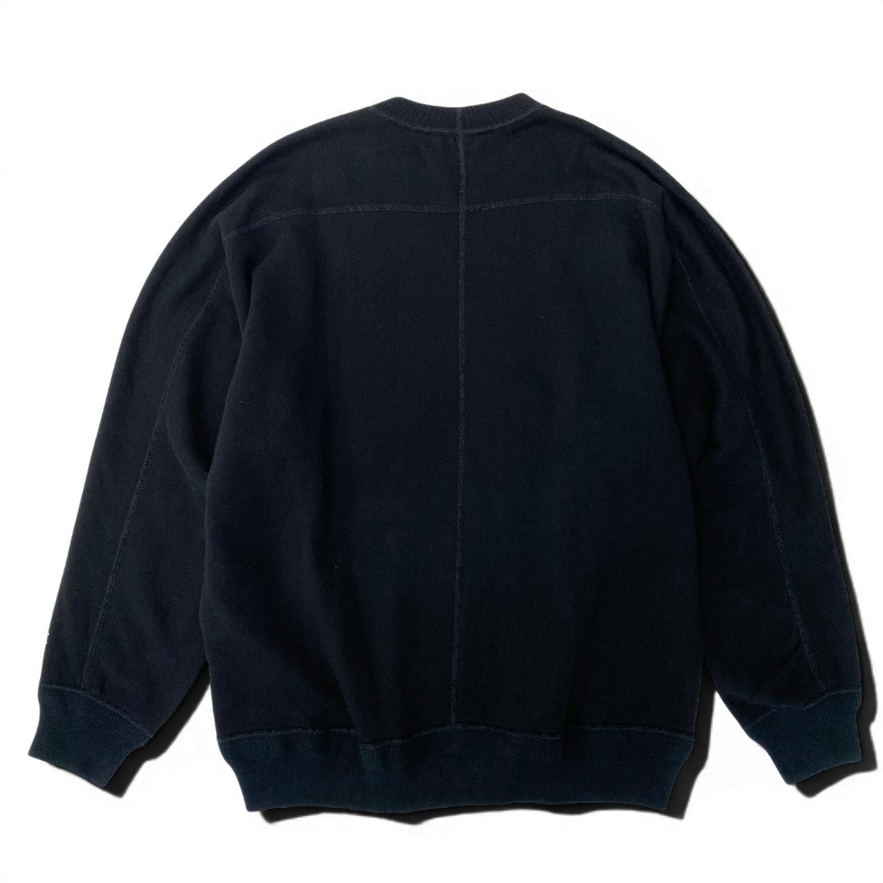 20d30 BLAMINK ブラミンク 吊裏毛ロゴロングスリーブプルオーバー スウェット トップス  7912-222-0034 サイズ1 ブラック コットン100％ レディース 女性服u02t