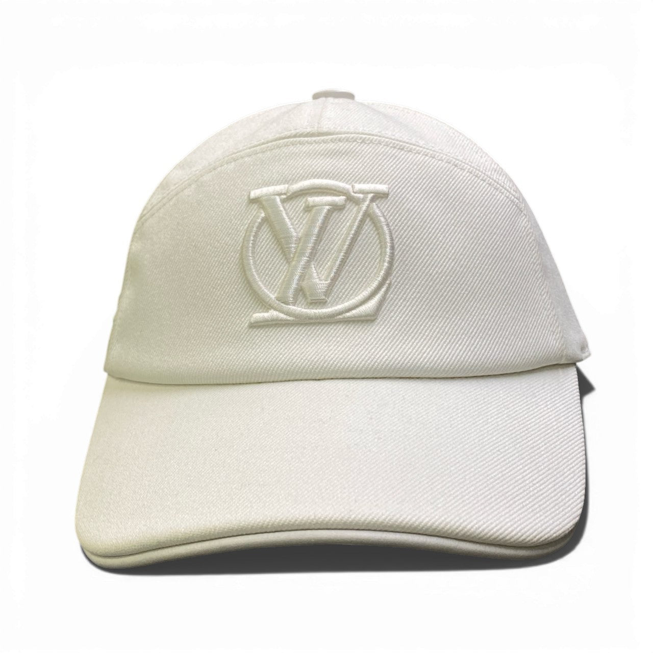 b17 LOUIS VUITTON ルイヴィトン 2023ss ロゴシティ キャップ 帽子 ホワイト メンズ イタリア製