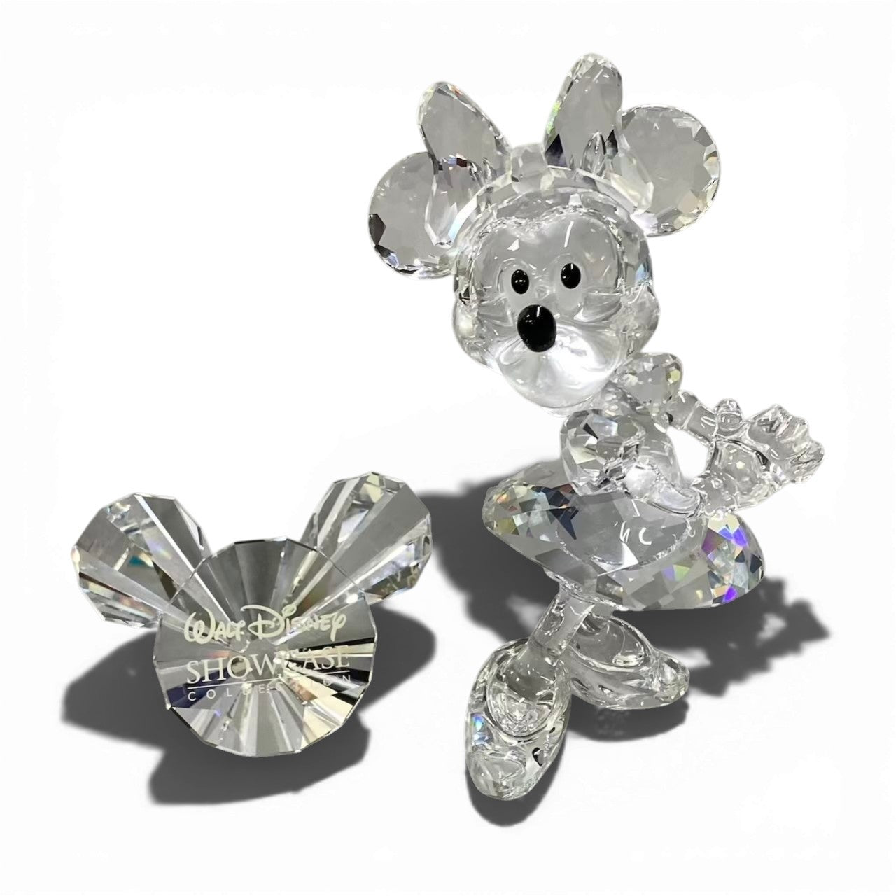 c23 SWAROVSKI スワロフスキー × Disney ディズニー ミニーマウス クリスタル オブジェ 置物 687436 タイトルプレートセット 835357t18r