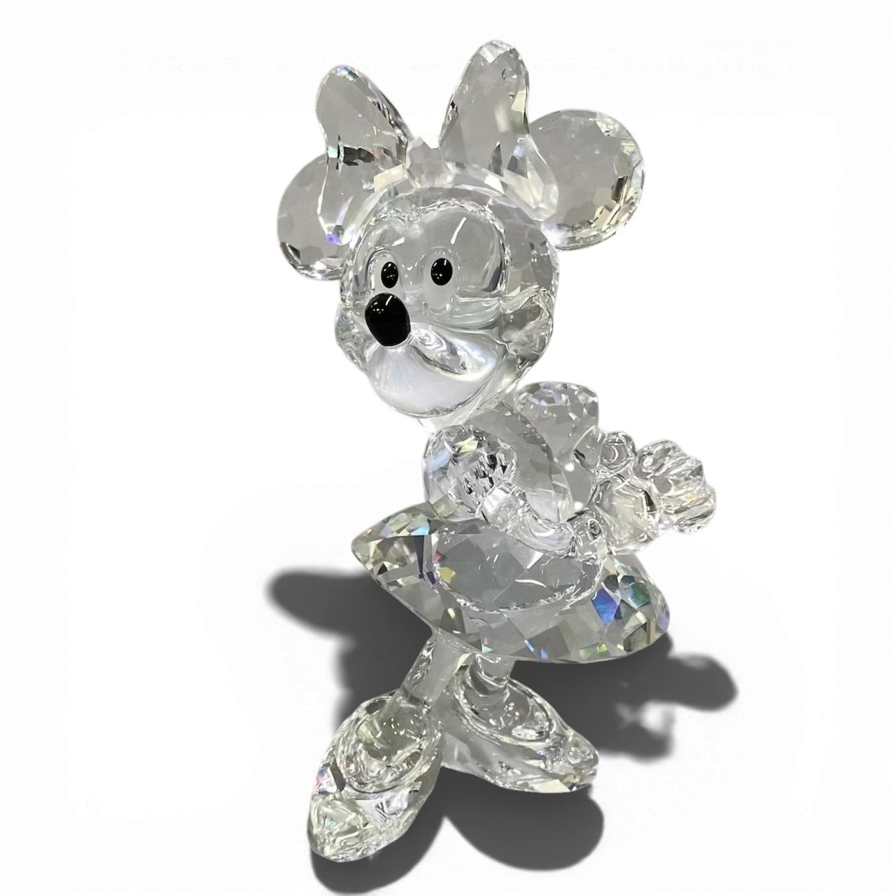c23 SWAROVSKI スワロフスキー × Disney ディズニー ミニーマウス クリスタル オブジェ 置物 687436 タイトルプレートセット 835357t18r