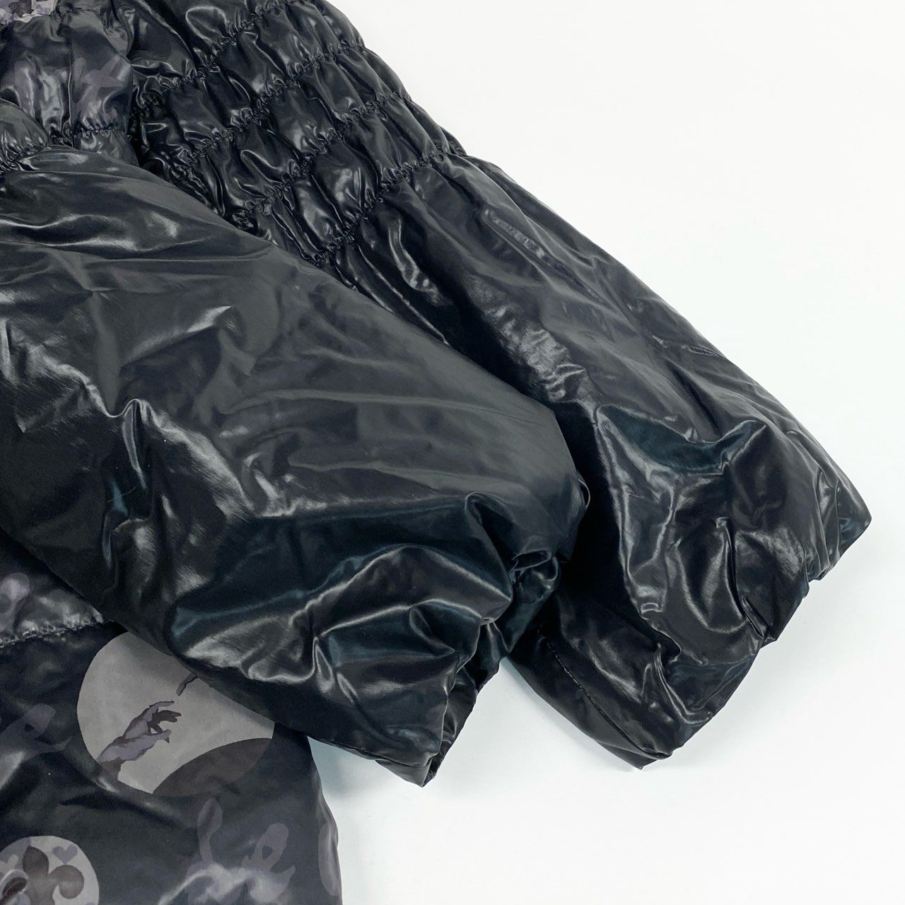 44L12 TOKUKO 1er VOL トクコプルミエヴォル 総柄コート ダウンコート ロングコート アウター 9 ブラック系 レディース 女性用u02t