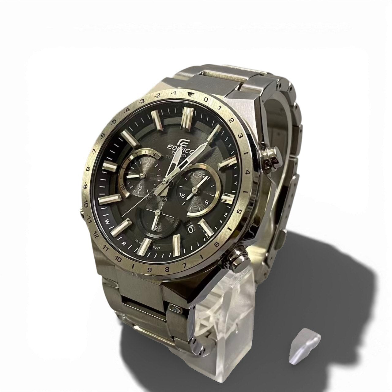 c23 CASIO EDIFICE カシオ エディフィス EOW-T660 シルバー 腕時計 デジタルウォッチ メンズ デジタルソーラー メンズk02i