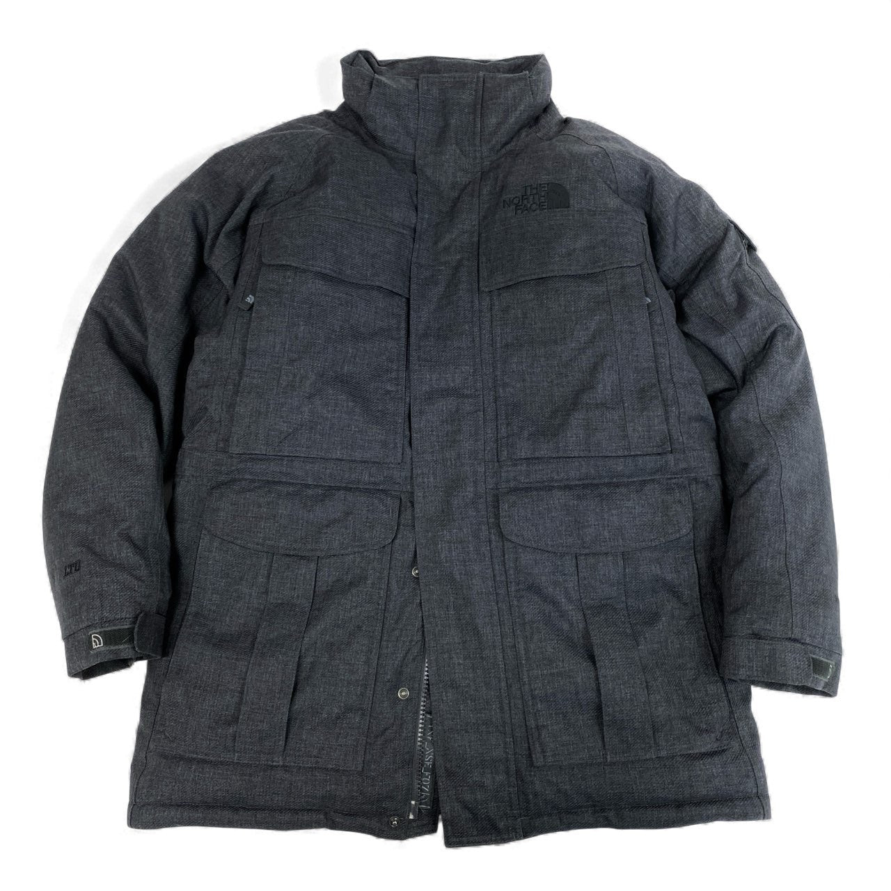 42L16 THE NORTH FACE ザノースフェイス ダウンジャケット ダウンコート マクマードリミテッド アウター ND01755 Sサイズ グレー メンズo07t