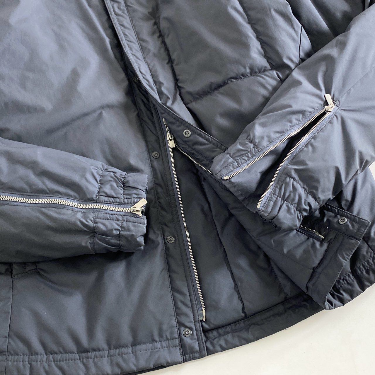 80h12 nonnative. ノンネイティブ DWELLER DOWN BLOUSON POLY TAFFETA ノーカラーダウンジャケット NN-J2806 グレー 画像参照