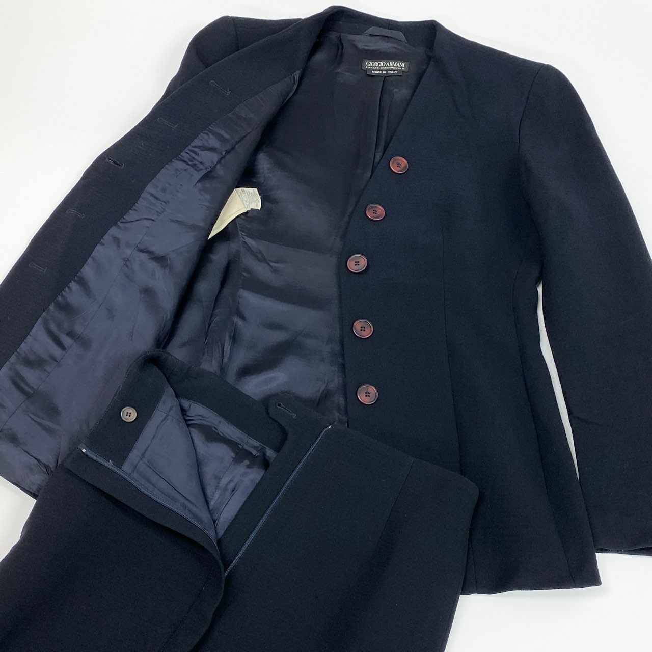 Ed6 GIORGIO ARMANI ジョルジオアルマーニ セットアップ スカート