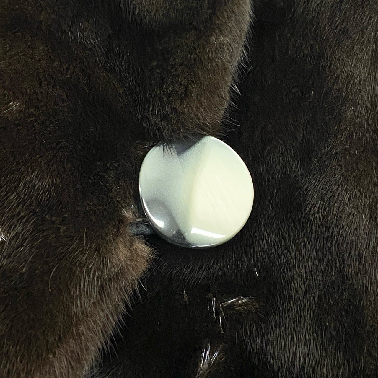 48a22 BLACKGLAMA ブラックグラマ マホガニーミンク ロングコート サイズF ダークブラウン 最高級本毛皮 Mink Fur Long Coatt18r