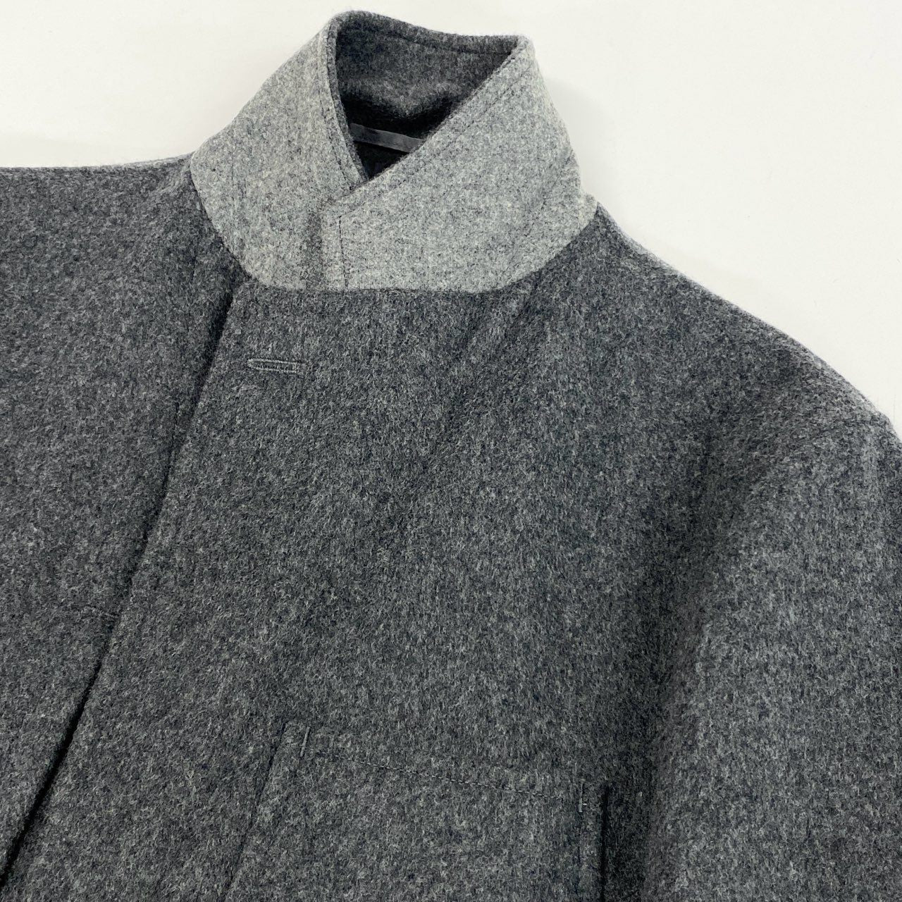 75j29 《美品》SHIPS KAPTAIN SUNSHINE シップス キャプテンサンシャイン ウール テーラードジャケット 日本製 KS x SHIPS x JK01 Mサイズ グレー メンズu02t