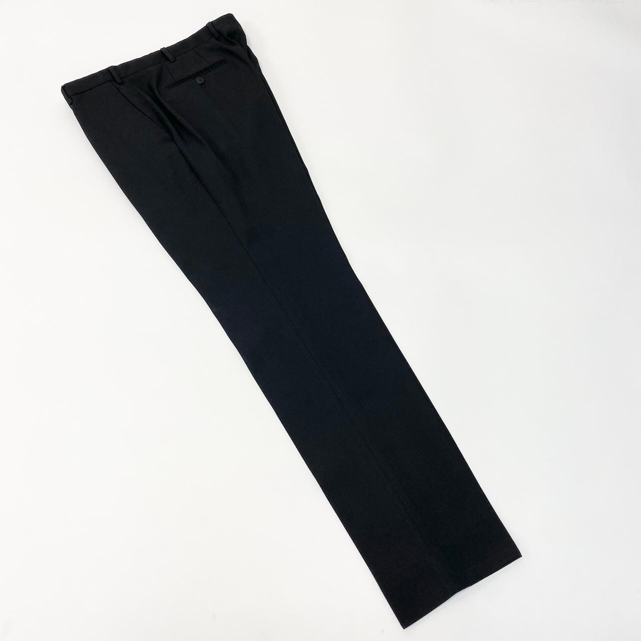 11c29 【美品】 ARMANI COLLEZIONI アルマーニコレツィオーネ M LINE セットアップスーツ シングルスーツ 2B メンズ 紳士服 フォーマル ビジネス イタリア製 50 ブラック ウール100％u02t