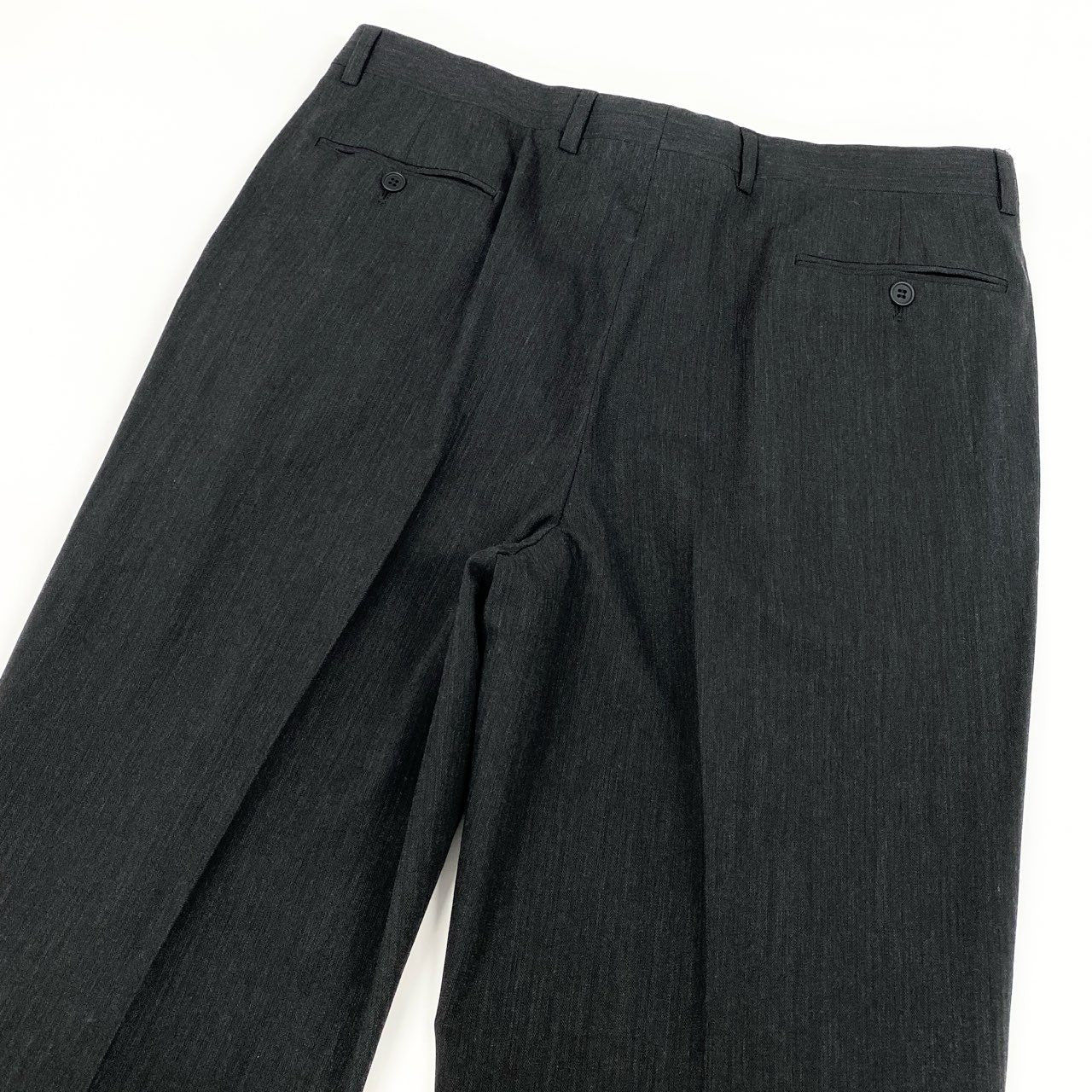 3d15 ARMANI COLLEZIONI アルマーニコレッツォーニ セットアップスーツ シングルスーツ 54/R ダークグレー ウール100％ メンズ 紳士服o07t
